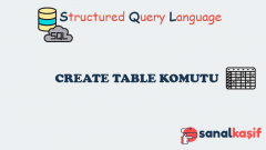 Sql Create Table Komutu