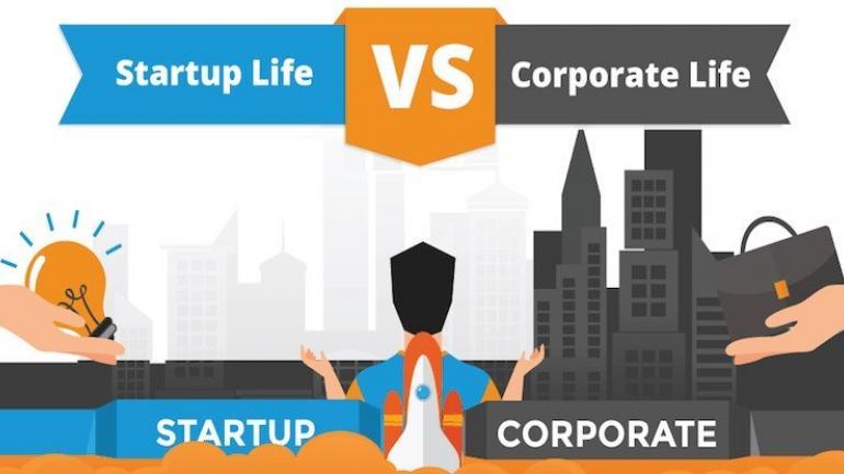 Kariyerinizin ilk adımları için karşılaştırdık: Startup vs Kurumsal Firmalar